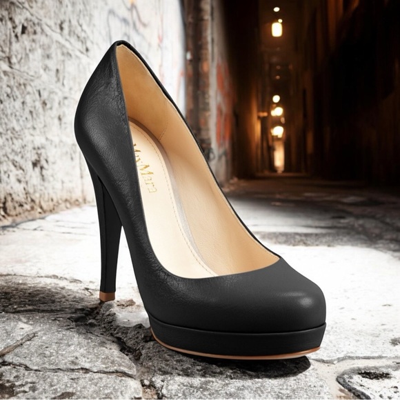 Max Mara Torino Platform Pump Heels Size